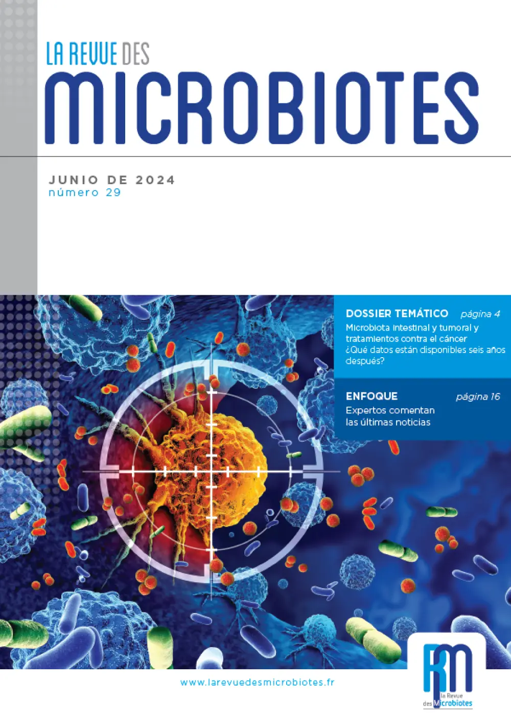 Microbiota intestinal y tumoral y tratamientos contra el cáncer: ¿Qué datos están disponibles 6 años después?